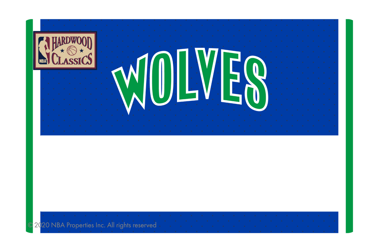 Minnesota Timberwolves: Away Hardwood Classics - Card Covers - NBALAB - CUCU Covers