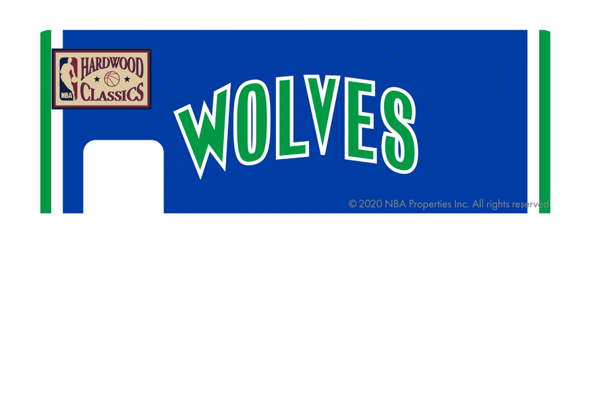 Minnesota Timberwolves: Away Hardwood Classics - Card Covers - NBALAB - CUCU Covers