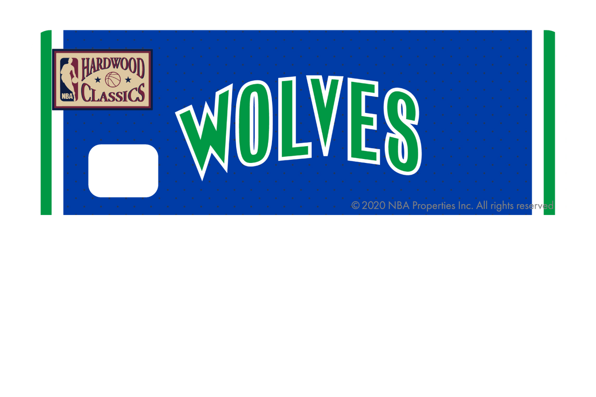 Minnesota Timberwolves: Away Hardwood Classics - Card Covers - NBALAB - CUCU Covers