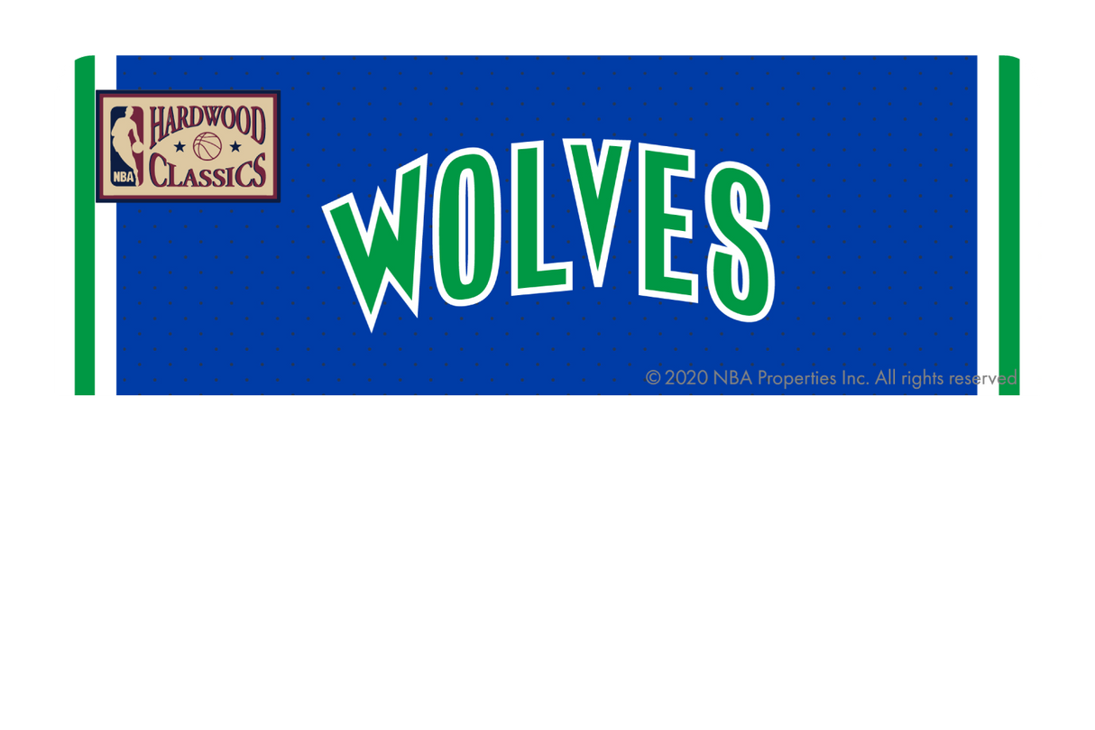 Minnesota Timberwolves: Away Hardwood Classics - Card Covers - NBALAB - CUCU Covers