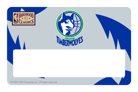 Minnesota Timberwolves: Throwback Hardwood Classics - Card Covers - NBALAB - CUCU Covers