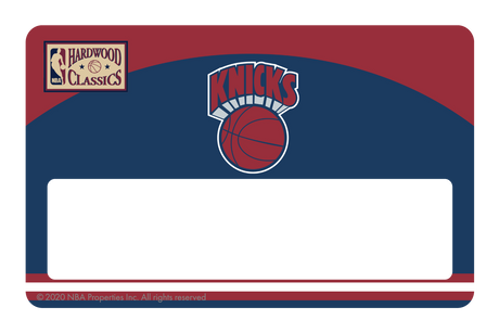 New York Knicks: Away Warmups Hardwood Classics - Card Covers - NBALAB - CUCU Covers