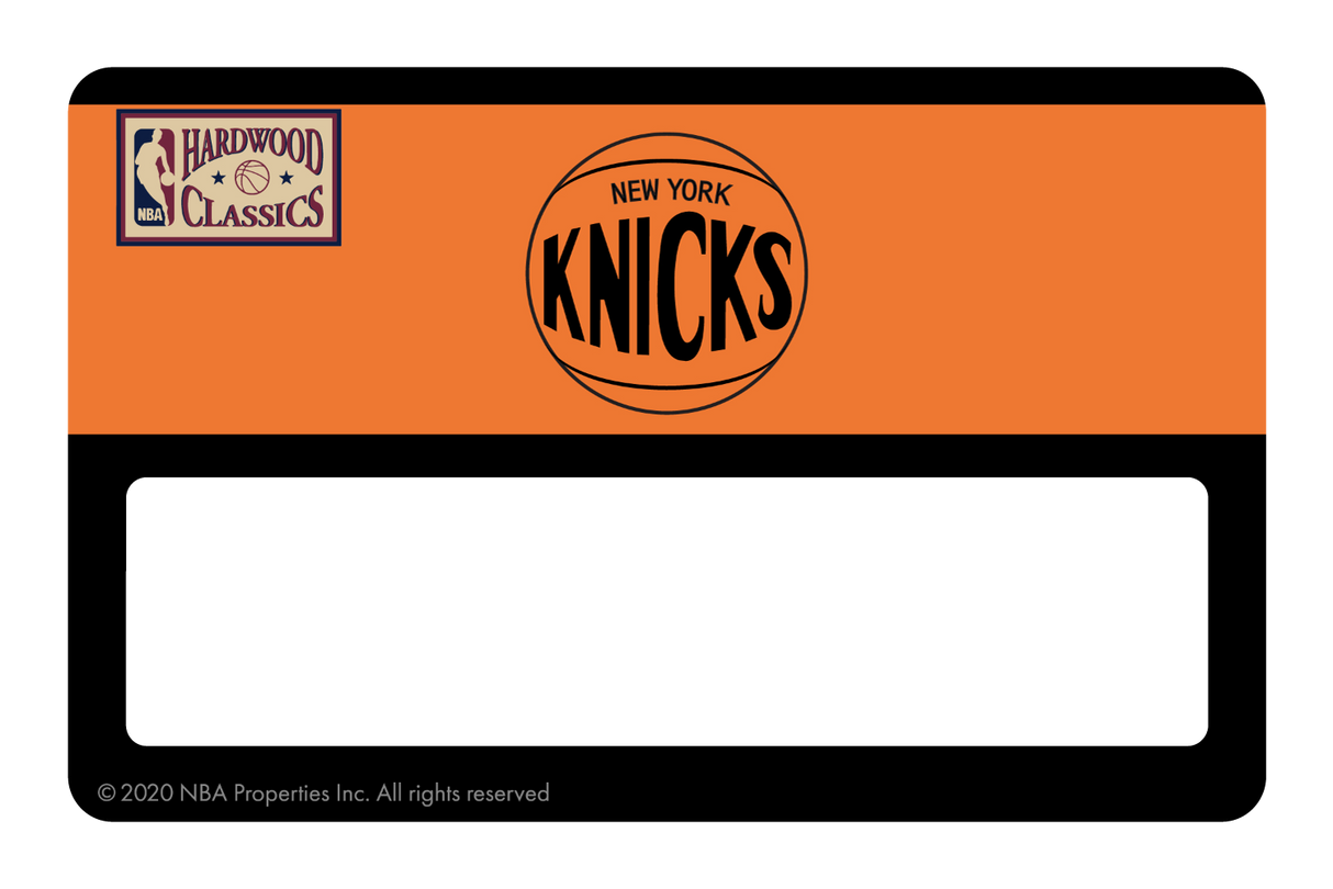 New York Knicks: Throwback Hardwood Classics - Card Covers - NBALAB - CUCU Covers