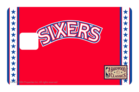 Philadelphia 76ers: Home Warmups Hardwood Classics - Card Covers - NBALAB - CUCU Covers