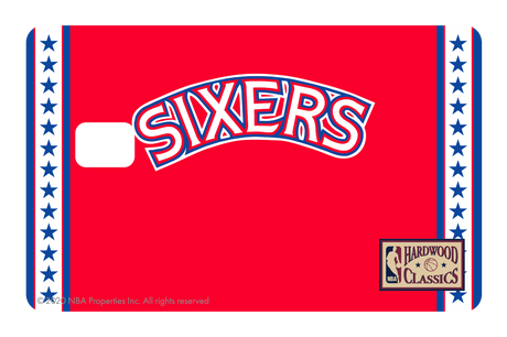 Philadelphia 76ers: Home Warmups Hardwood Classics - Card Covers - NBALAB - CUCU Covers