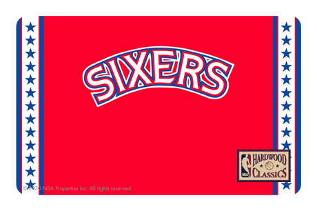 Philadelphia 76ers: Home Warmups Hardwood Classics - Card Covers - NBALAB - CUCU Covers