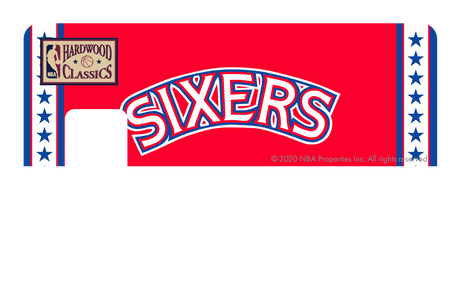 Philadelphia 76ers: Home Warmups Hardwood Classics - Card Covers - NBALAB - CUCU Covers