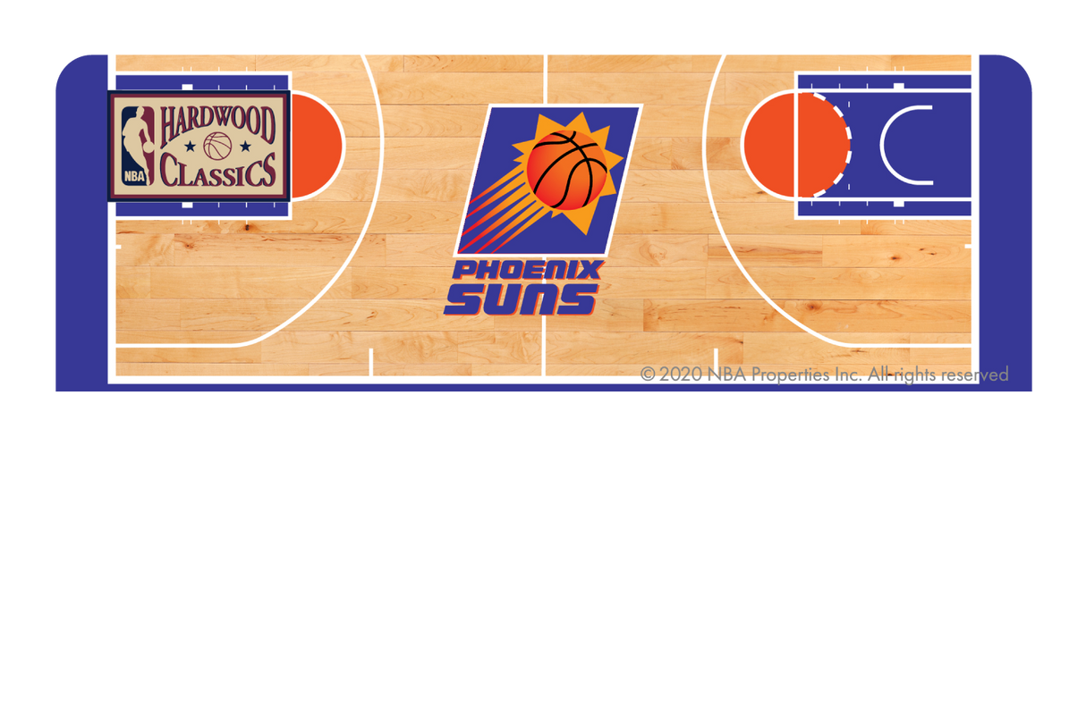 Phoenix Suns: Retro Courtside Hardwood Classics - Card Covers - NBALAB - CUCU Covers