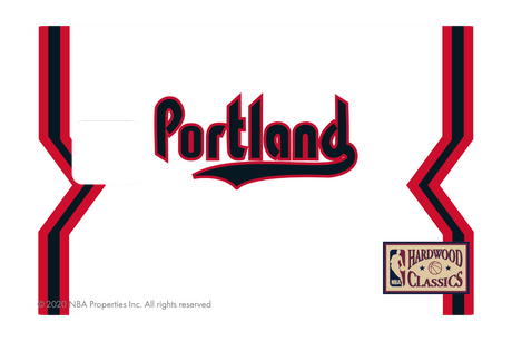 Portland Trailblazers: Home Warmups Hardwood Classics - Card Covers - NBALAB - CUCU Covers