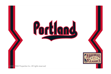 Portland Trailblazers: Home Warmups Hardwood Classics - Card Covers - NBALAB - CUCU Covers