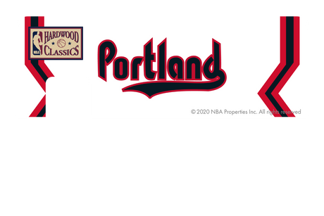 Portland Trailblazers: Home Warmups Hardwood Classics - Card Covers - NBALAB - CUCU Covers