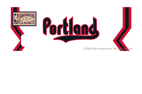 Portland Trailblazers: Home Warmups Hardwood Classics - Card Covers - NBALAB - CUCU Covers