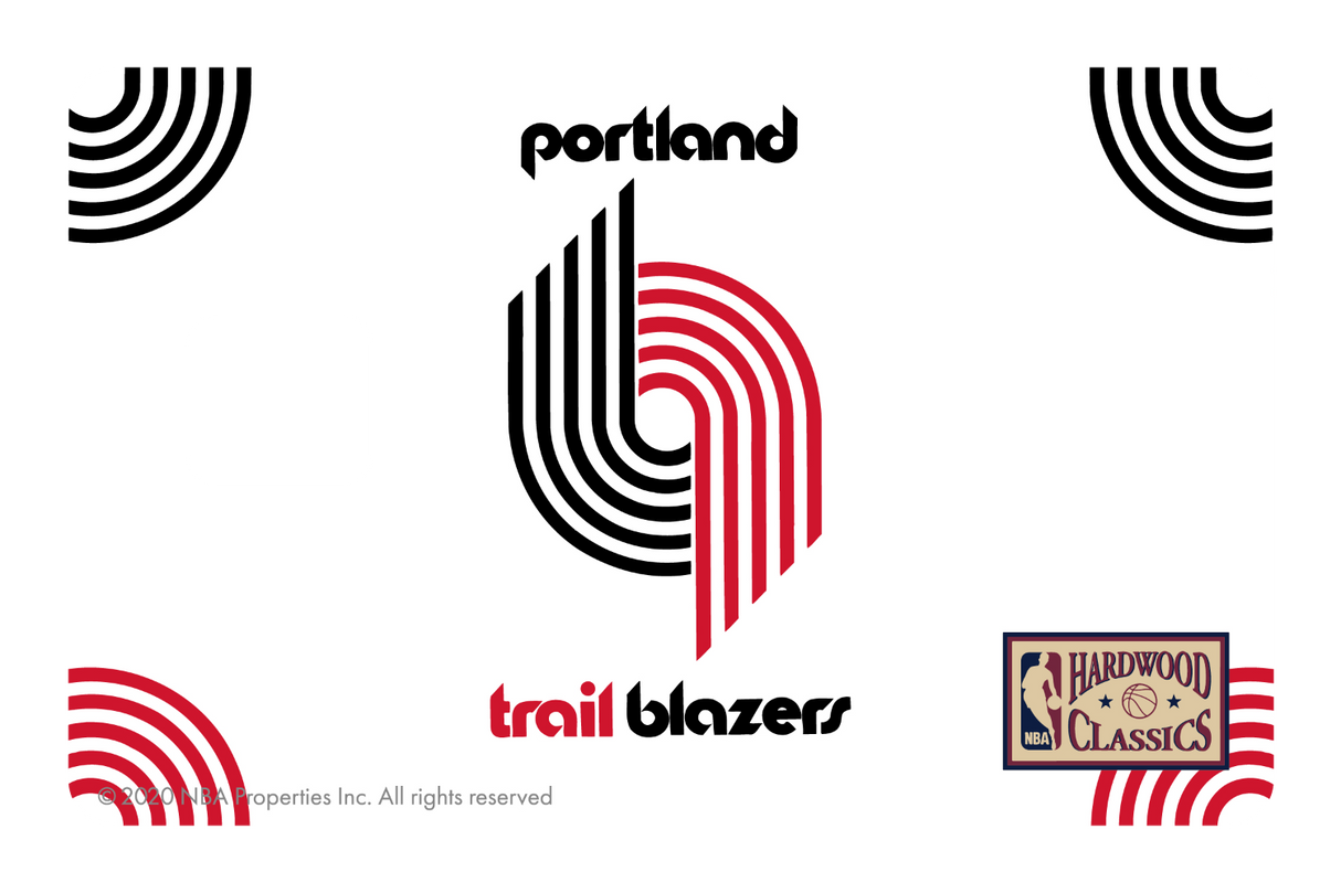 Portland Trailblazers: Throwback Hardwood Classics - Card Covers - NBALAB - CUCU Covers