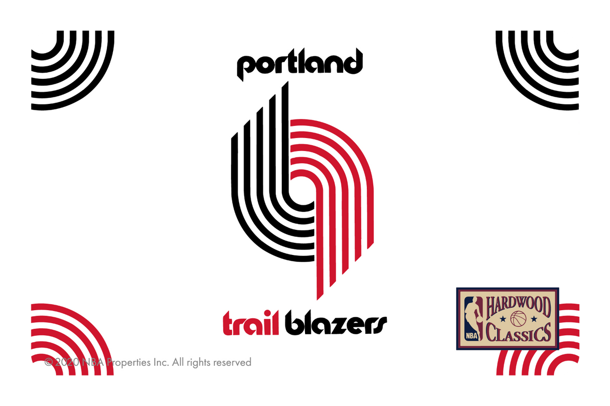 Portland Trailblazers: Throwback Hardwood Classics - Card Covers - NBALAB - CUCU Covers