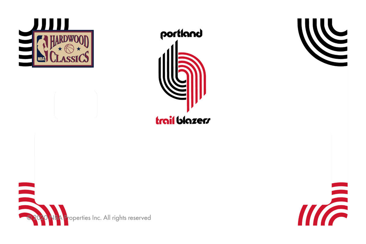 Portland Trailblazers: Throwback Hardwood Classics - Card Covers - NBALAB - CUCU Covers