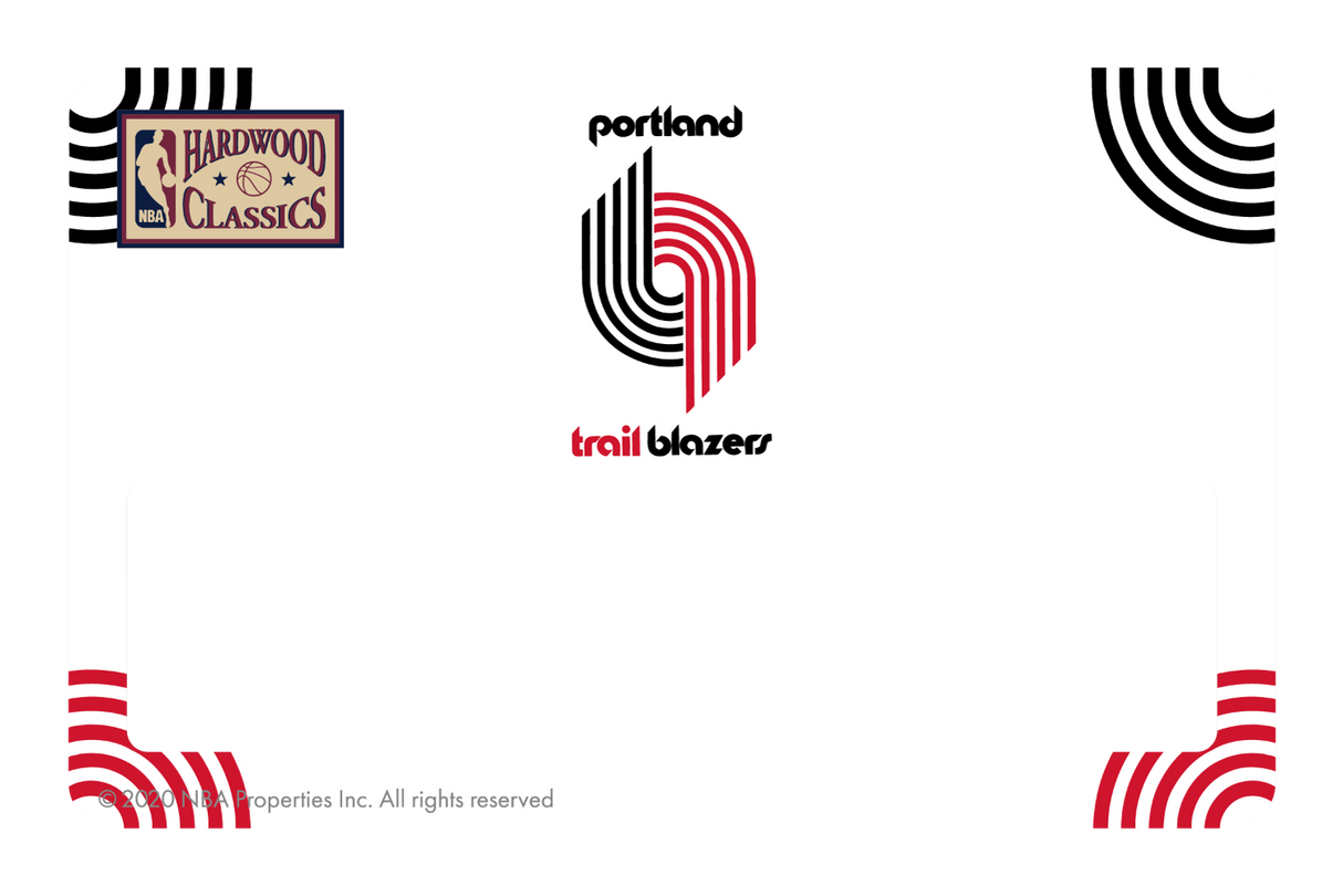 Portland Trailblazers: Throwback Hardwood Classics - Card Covers - NBALAB - CUCU Covers