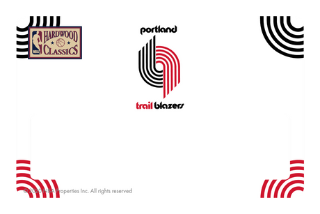 Portland Trailblazers: Throwback Hardwood Classics - Card Covers - NBALAB - CUCU Covers