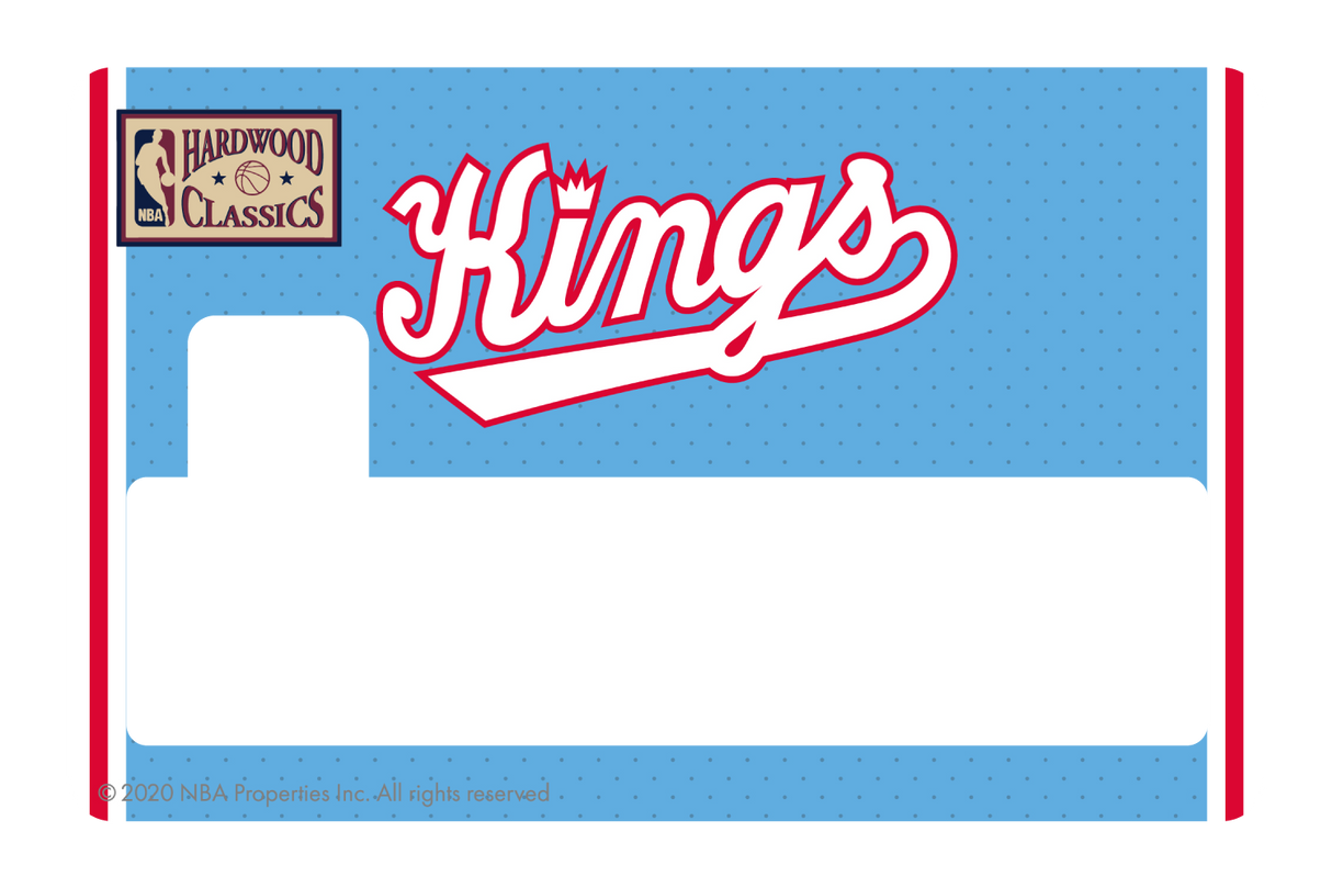 Sacramento Kings: Away Hardwood Classics - Card Covers - NBALAB - CUCU Covers