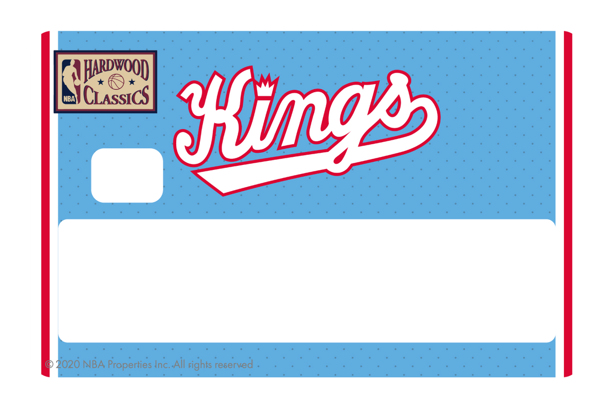 Sacramento Kings: Away Hardwood Classics - Card Covers - NBALAB - CUCU Covers