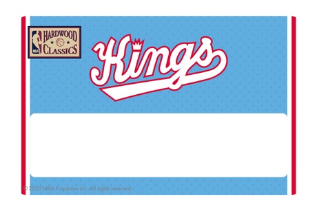 Sacramento Kings: Away Hardwood Classics - Card Covers - NBALAB - CUCU Covers