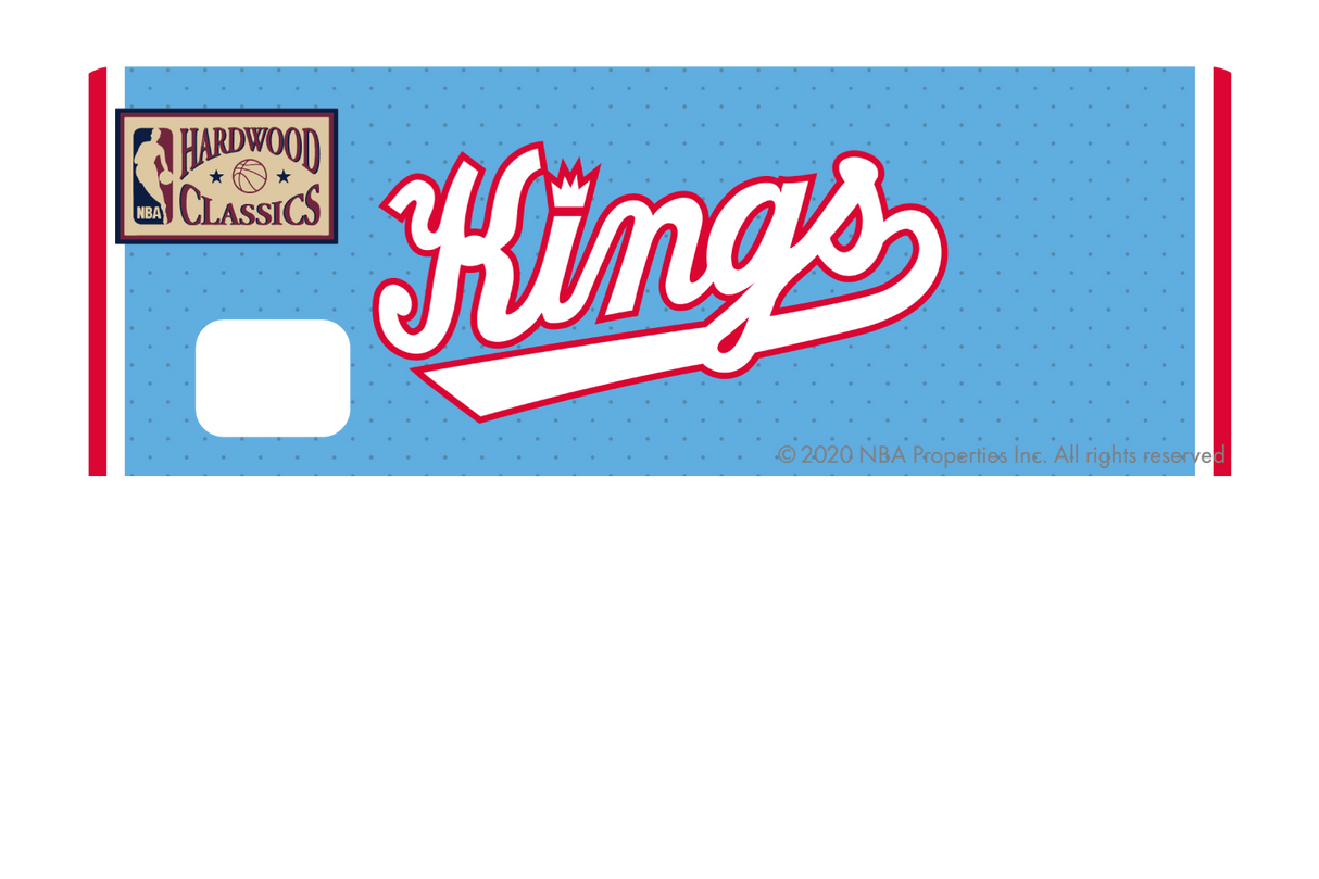 Sacramento Kings: Away Hardwood Classics - Card Covers - NBALAB - CUCU Covers