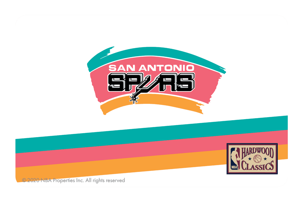 San Antonio Spurs: Home Warmups Hardwood Classics - Card Covers - NBALAB - CUCU Covers