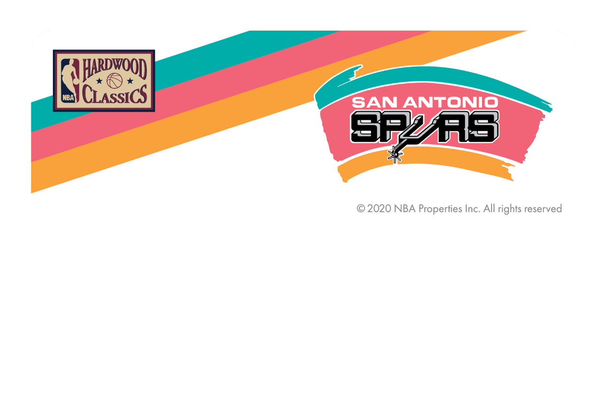San Antonio Spurs: Home Warmups Hardwood Classics - Card Covers - NBALAB - CUCU Covers