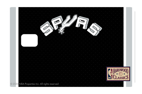 San Antonio Spurs: Away Hardwood Classics - Card Covers - NBALAB - CUCU Covers