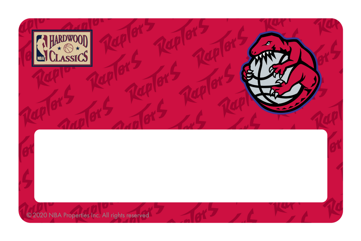 Toronto Raptors: Throwback Hardwood Classics - Card Covers - NBALAB - CUCU Covers