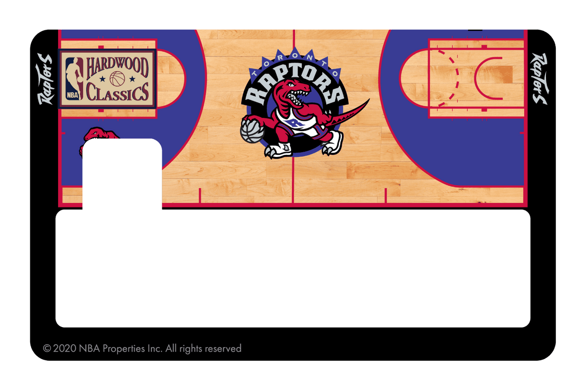 Toronto Raptors: Retro Courtside Hardwood Classics - Card Covers - NBALAB - CUCU Covers