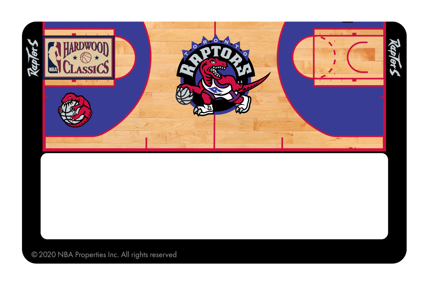 The Raptors might be turning back the clocks with throwback court