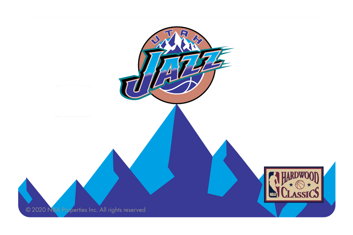 Utah Jazz: Home Warmups Hardwood Classics - Card Covers - NBALAB - CUCU Covers