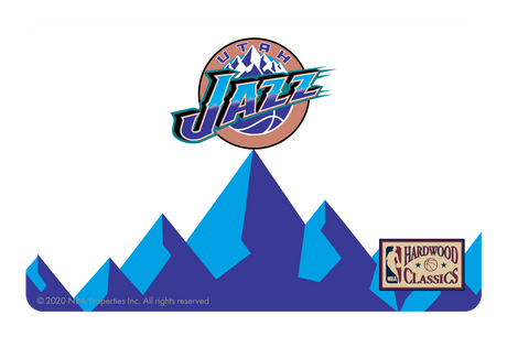 Utah Jazz: Home Warmups Hardwood Classics - Card Covers - NBALAB - CUCU Covers