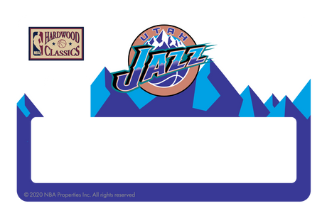 Utah Jazz: Home Warmups Hardwood Classics - Card Covers - NBALAB - CUCU Covers