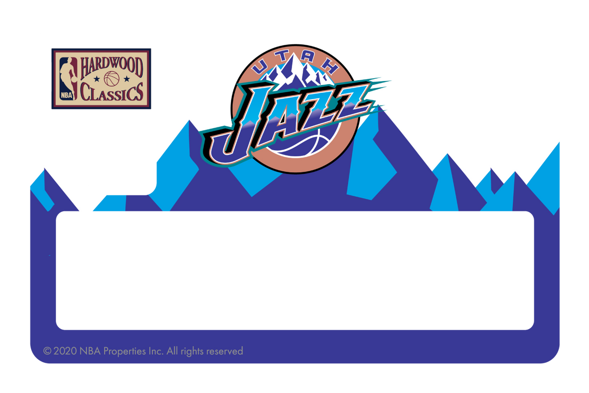 Utah Jazz: Home Warmups Hardwood Classics - Card Covers - NBALAB - CUCU Covers