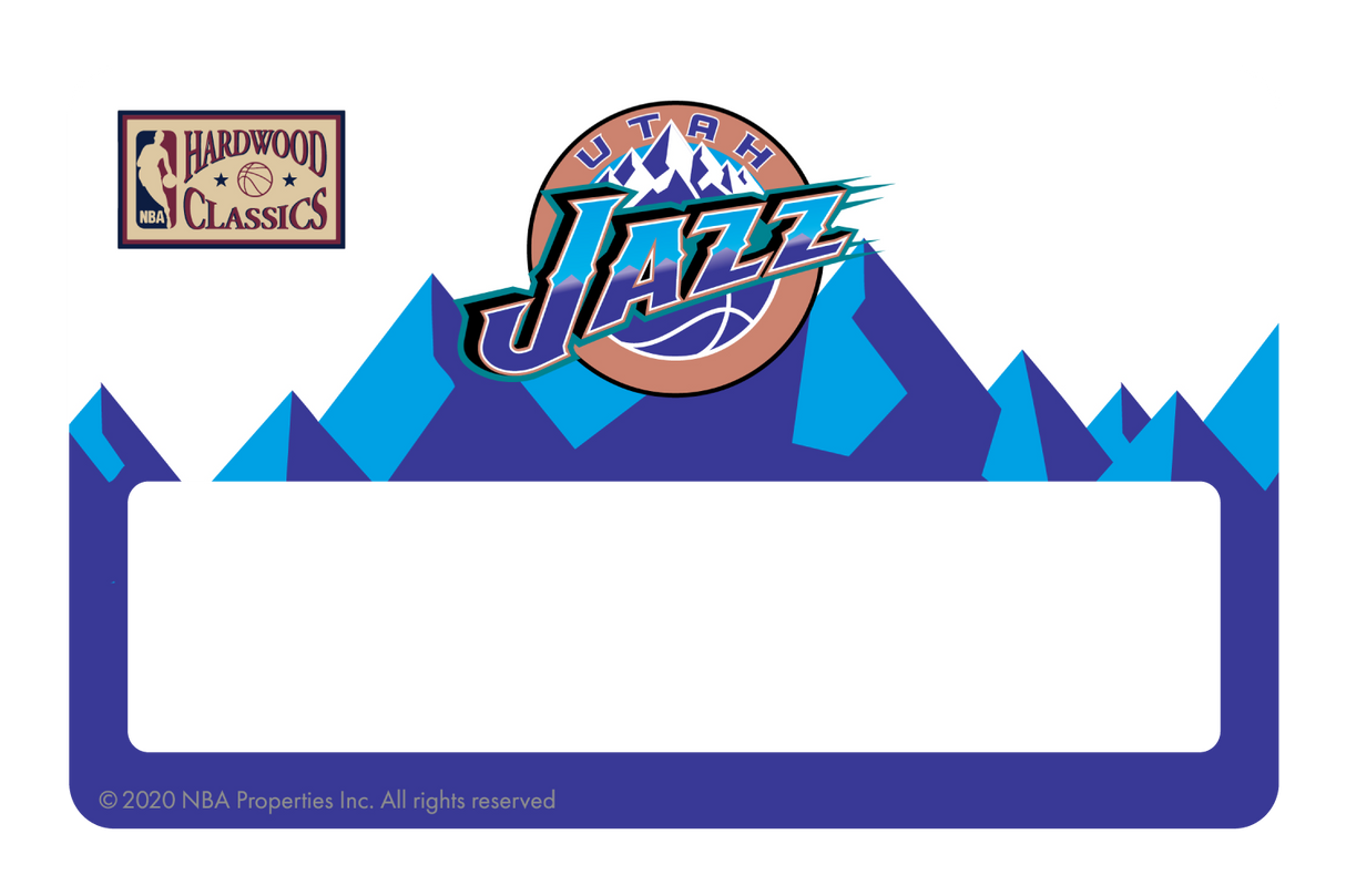 Utah Jazz: Home Warmups Hardwood Classics - Card Covers - NBALAB - CUCU Covers