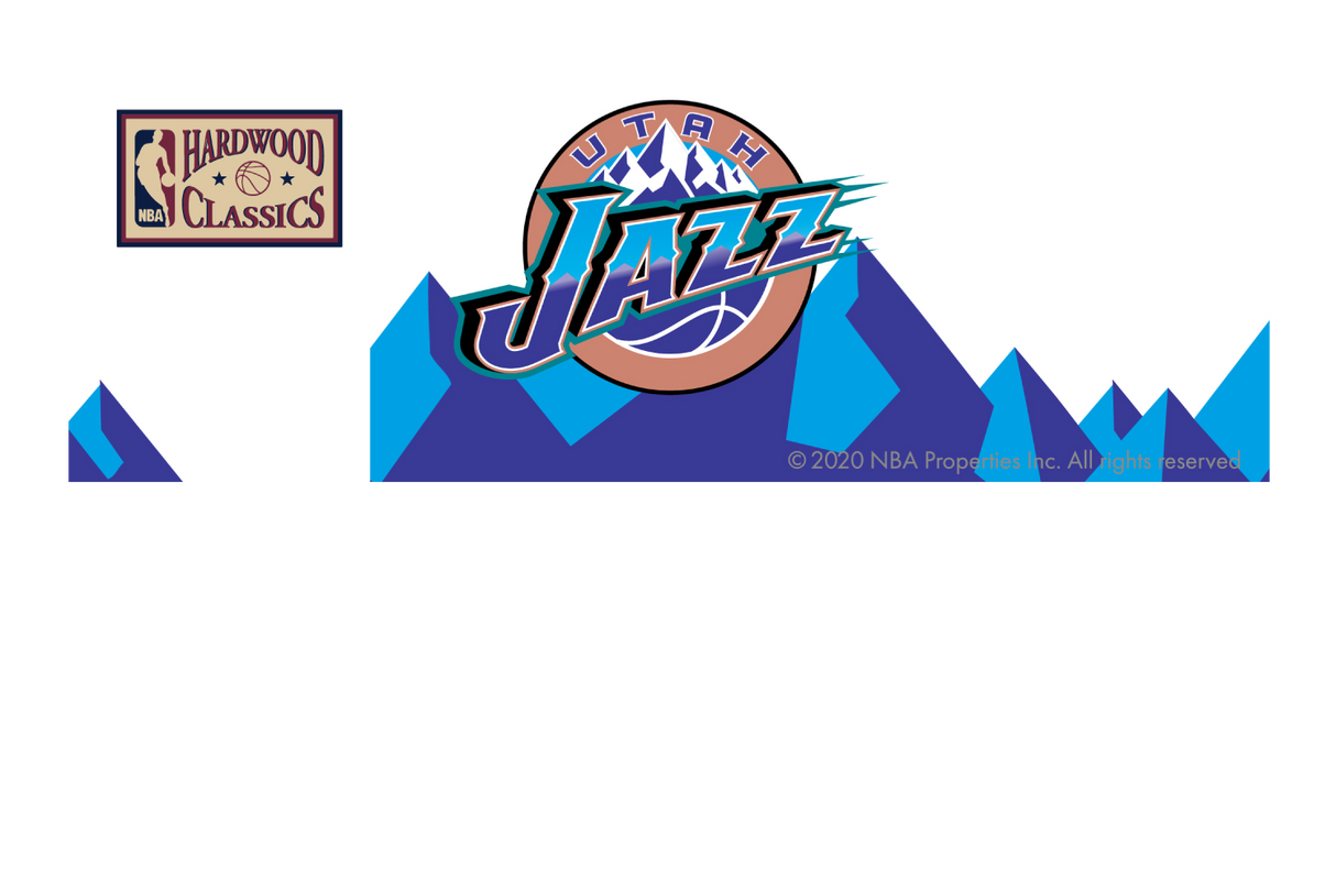 Utah Jazz: Home Warmups Hardwood Classics - Card Covers - NBALAB - CUCU Covers