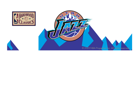 Utah Jazz: Home Warmups Hardwood Classics - Card Covers - NBALAB - CUCU Covers