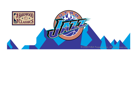 Utah Jazz: Home Warmups Hardwood Classics - Card Covers - NBALAB - CUCU Covers