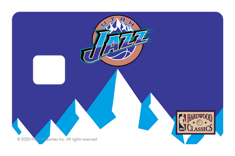 Utah Jazz: Away Warmups Hardwood Classics - Card Covers - NBALAB - CUCU Covers