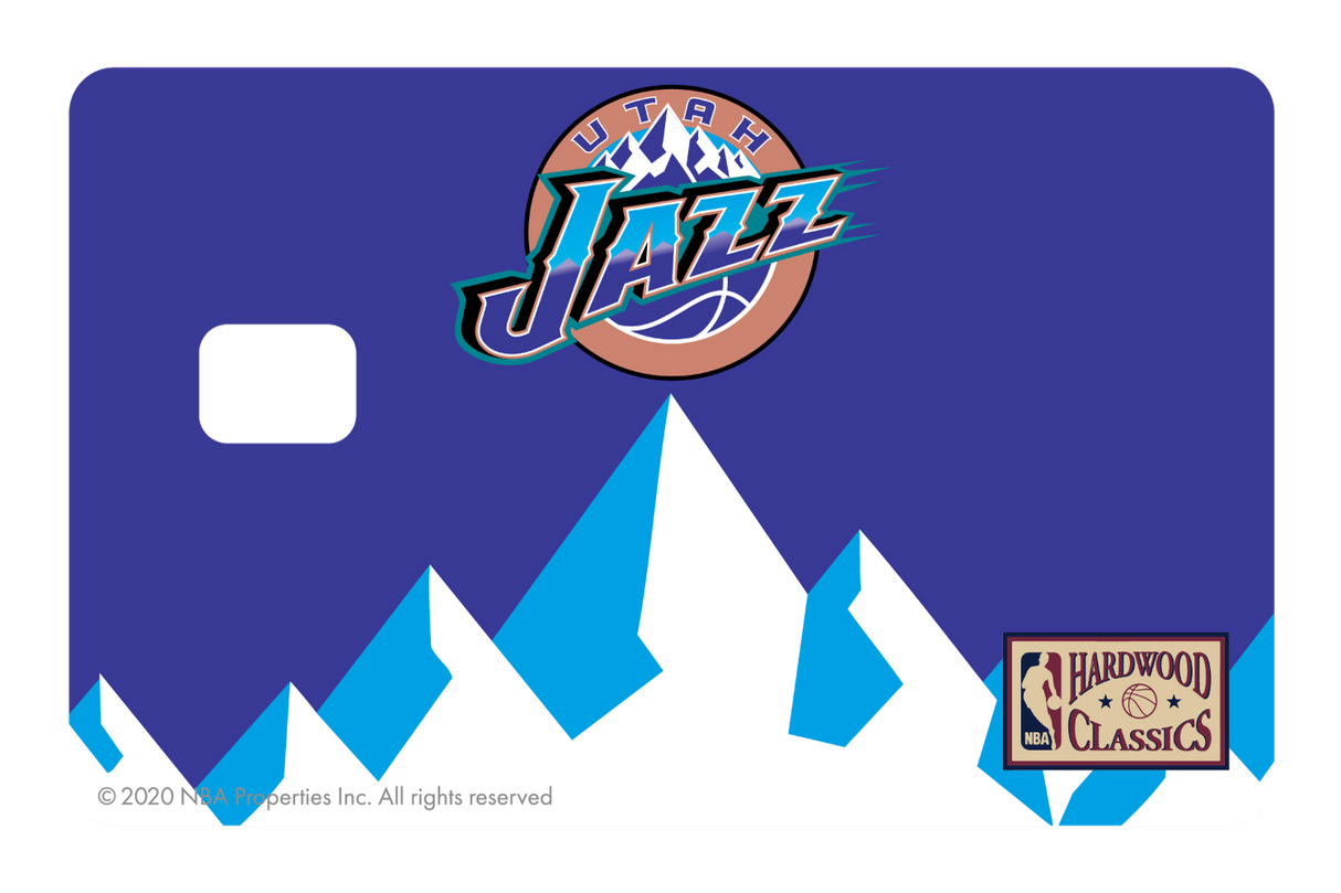 Utah Jazz: Away Warmups Hardwood Classics - Card Covers - NBALAB - CUCU Covers