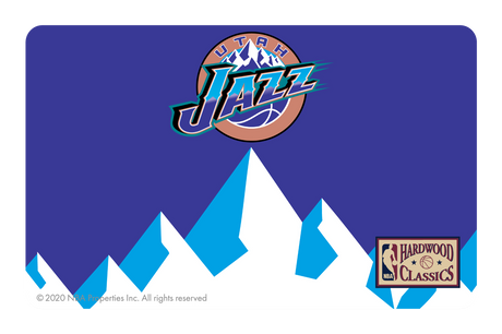 Utah Jazz: Away Warmups Hardwood Classics - Card Covers - NBALAB - CUCU Covers