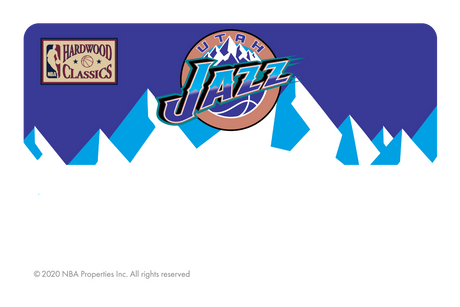 Utah Jazz: Away Warmups Hardwood Classics - Card Covers - NBALAB - CUCU Covers