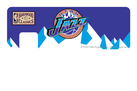 Utah Jazz: Away Warmups Hardwood Classics - Card Covers - NBALAB - CUCU Covers