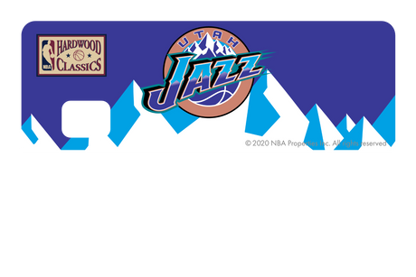 Utah Jazz: Away Warmups Hardwood Classics - Card Covers - NBALAB - CUCU Covers