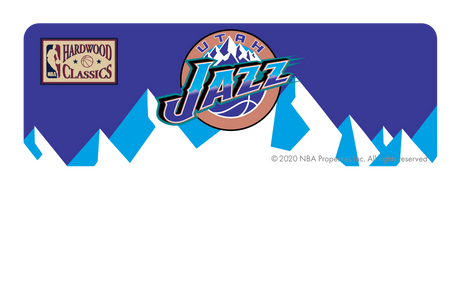 Utah Jazz: Away Warmups Hardwood Classics - Card Covers - NBALAB - CUCU Covers