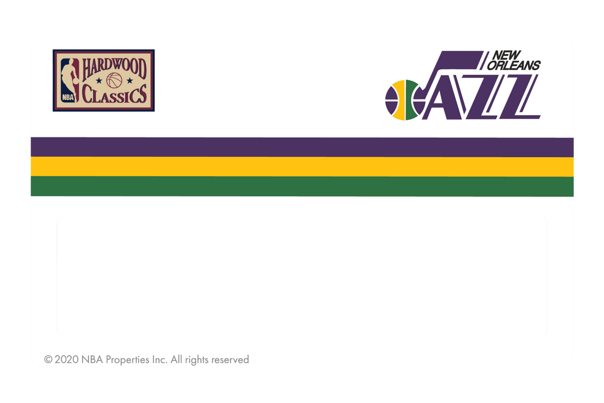 Utah Jazz: Throwback Hardwood Classics - Card Covers - NBALAB - CUCU Covers