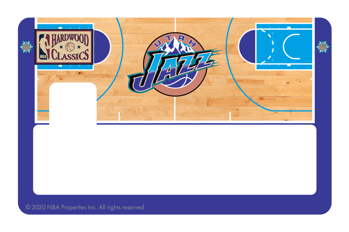 Utah Jazz: Retro Courtside Hardwood Classics