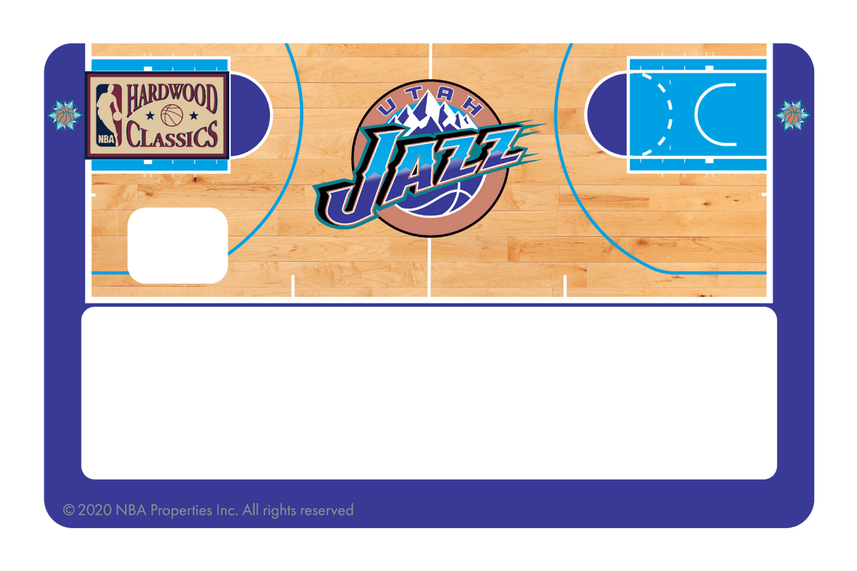 Utah Jazz: Retro Courtside Hardwood Classics