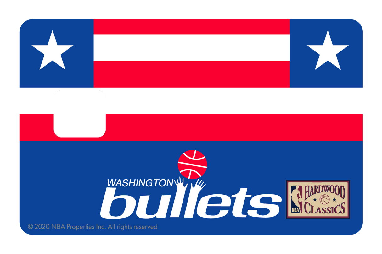 Washington Wizards: Away Warmups Hardwood Classics - Card Covers - NBALAB - CUCU Covers